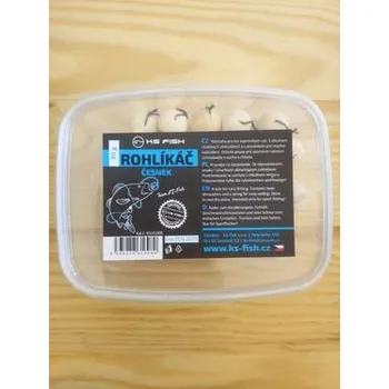 Návnadová surovina KS FISH ROHLÍKÁČ - ČESNEK