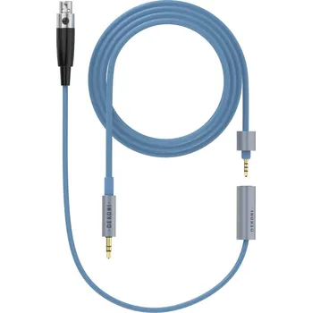 Příslušenství pro sluchátka Dekoni Audio Ensemble 3.5mm Unbalanced 52" Nylon Wrapped Single Mini XLR Kabel pro sluchátka