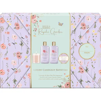 Baylis & Harding Dárková sada péče o tělo Levandule & Šípkový čaj 4 ks + 2 měsíce na vrácení zboží