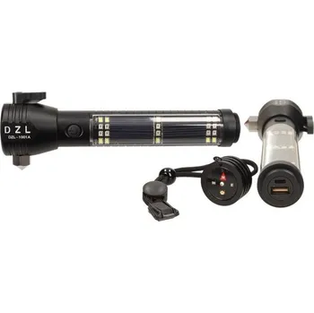 Multifunkční solární baterka s kompasem DZL 1001A