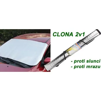 Zimní clona Clona proti Mrazu a Slunci 2v1