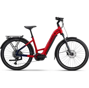 Elektrokolo HAIBIKE Trekking 7 Low Dynamite Red/Blue Glossy, L