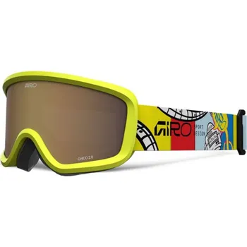 Lyžování Brýle GIRO Chico 2.0 Yellow Robot-AR40