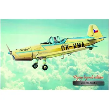 Obraz Cedule Letadlo Zlín 226 Akrobat