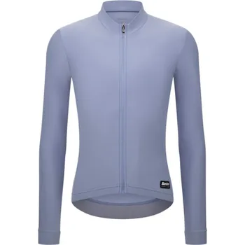 cyklistický dres Unisex dres s dlouhým rukávem SANTINI RTR Light Blue, XXL