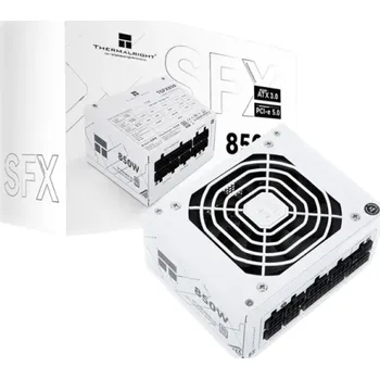 USB hub Bílý napájecí zdroj 850W pro PC skříň ATX 3.0 PCI-e 5.0 100–240 V Kompaktní rozměry 10 x 12,5 x 6,4 cm Stabilní a výkonný PSU