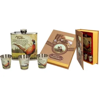 Placatka v dárkové knize s motivem Bažanta