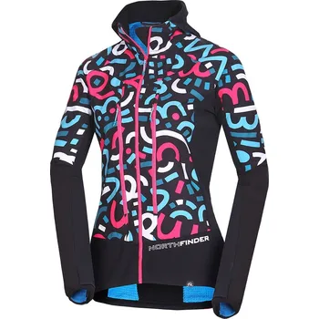 Northfinder KRIZNA 2 dámská bunda multicolor print BU-48102SKP-512 dámská bunda + kód pro dodatečnou 15% slevu: NFR15
