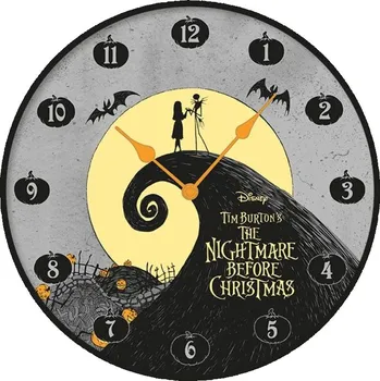 Hodiny Nástěnné hodiny Nightmare Before Christmas - Jack & Sally