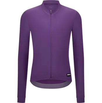 cyklistický dres Unisex dres s dlouhým rukávem SANTINI RTR Light violet, 3XL