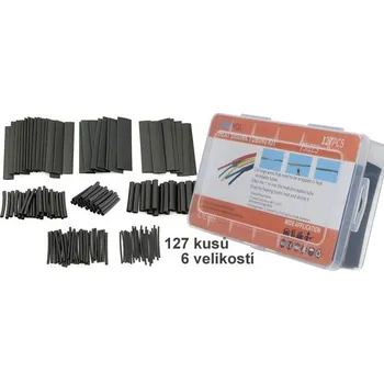 Izolační páska Tepelná smršťovací izolace 7 velikostí 127ks CTC183 MY-11713