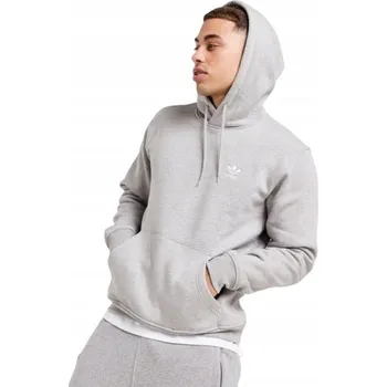 Pánská mikina PÁNSKÁ MIKINA ADIDAS ORIGINALS ŠEDÁ HOODIE ORIGINÁL JW7049 KLOKANKA vel. XL