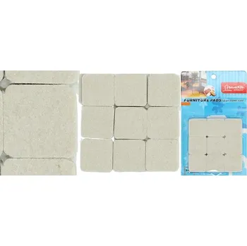 Podložka pod nábytek Samolepící podložky pod nábytek čtverec 30x30mm 16 ks
