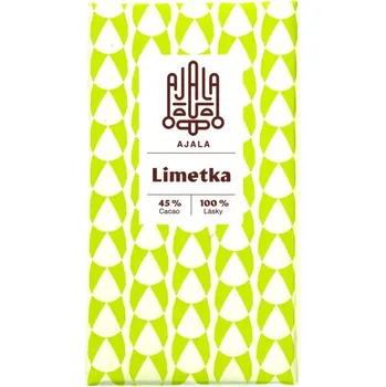 Čokoláda Čokoláda Limetka - 45% kakaa - 100% lásky - Ajala - 45 g