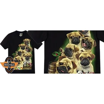 Pánské tričko Tričko Rock Eagle Full HD Tisk svítící GW 224