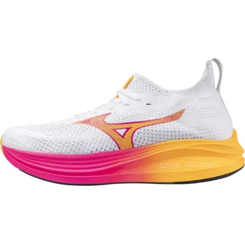 Pánská běžecká obuv Běžecké boty MIZUNO Mizuno Neo Zen(U), White/Tang Orange/Pink Tetra - 48.5/13.0