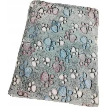 Pelíšek pro psa Max Mebels ponton pro psa šedý 70 cm x 115 cm