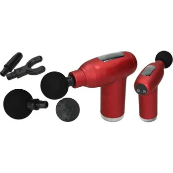 Masážní přístroj Masážní pistole červená