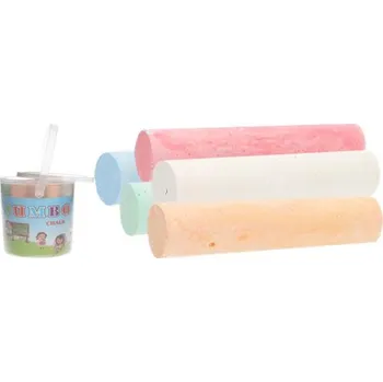 Křídy velké kulaté barevné 15ks