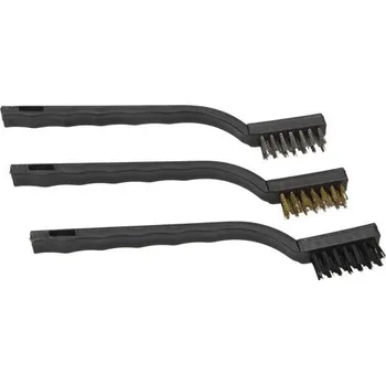 Drátěný kartáč Kovový kartáček 3 ks malý