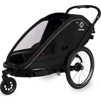 cyklosedačka Dětský vozík HAMAX Breeze Black
