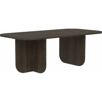 Konferenční stolek Konferenční stolek Becaj Walnut, tmavě hnědá