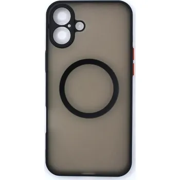 MagSafe silikonový kryt pro iPhone 17 - Černý
