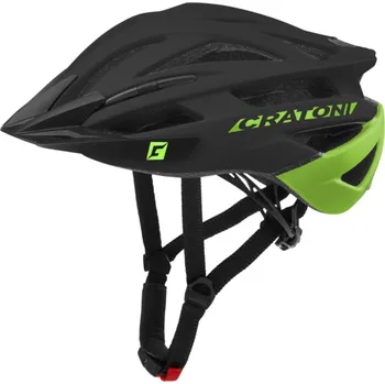 Cyklistická přilba Helma CRATONI Agravic Black/Lime Matt, L/XL (58-62cm)