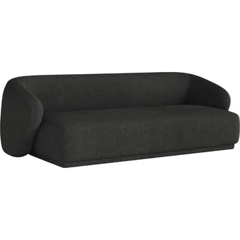 Pohovka Maison Heritage Antracitově šedá čalouněná trojmístná pohovka Jane 220 cm