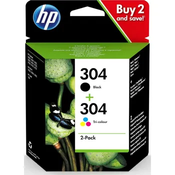 HP 304 3JB05AE#301 černá/barevná (black/color) sada originální cartridge