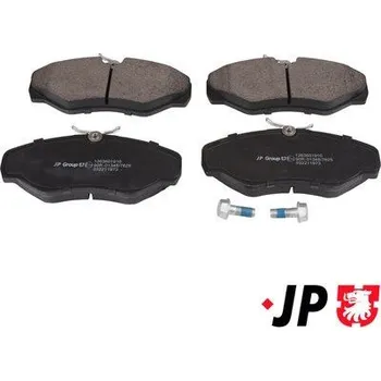 Brzdová destička Sada brzdových destiček, kotoučová brzda JP GROUP 1263601910