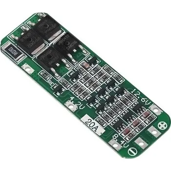 Sada nářadí 3S 20A Li-ion BMS ochranná deska pro 18650 baterie 12,6V PCB nabíjecí modul LiPo článků s ochranou proti přetížení pro vrtací motor