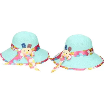 Klobouk Dětský klobouk s králíkem modrý