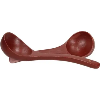 Naběračka Lžíce dřevěná starodávná 19 cm