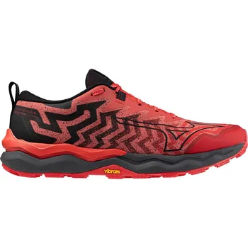 Pánská běžecká obuv Běžecké boty MIZUNO Wave Daichi 8, Cayenne/Black/High Risk Red - 42,0/8,0