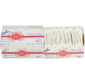 Čistící vatové tyčinky Care & Comfort 200 ks