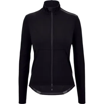 Cyklistická bunda Dámská thermo bunda SANTINI Windbloc Black, XXS