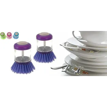 Kartáč na nádobí Kartáč na nádobí s dávkovačem saponátu