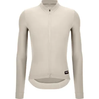 cyklistický dres Unisex dres s dlouhým rukávem SANTINI RTR Cappuccino, M