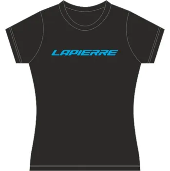Dámské tričko Dámské černé triko s potiskem LAPIERRE, S