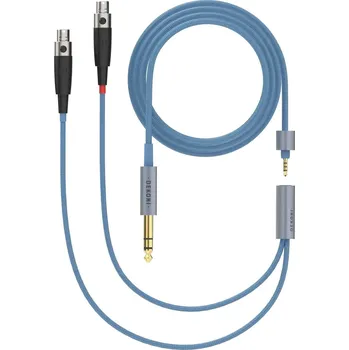 Příslušenství pro sluchátka Dekoni Audio Ensemble 6.3mm 64" Nylon Wrapped 4-pin Mini XLR Kabel pro sluchátka