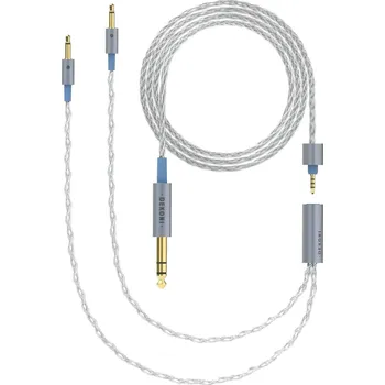 Příslušenství pro sluchátka Dekoni Audio Ensemble 6.3mm 64" Braided 3.5mm Kabel pro sluchátka