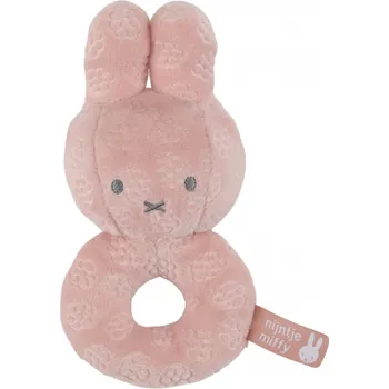 LITTLE DUTCH chrastítko králíček Miffy Pink Flower
