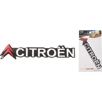 Samolepicí dekorace na vozidlo Kovova samolepka CITROËN