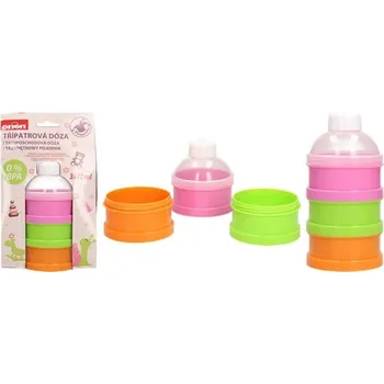Dóza na potraviny Baby třípatrová dóza na svačinku