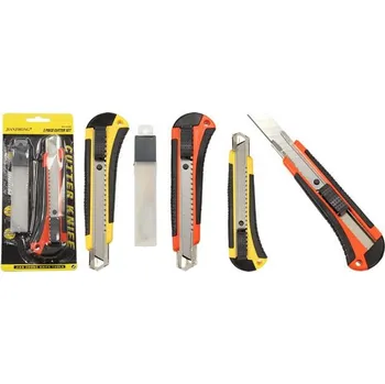 Pracovní nůž Odlamovací nůž s náplněmi Set 2 kusy