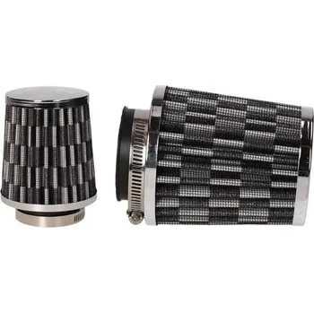 Filtr pro motocykl Filtr UN vzduchový střední s přírubou 50mm - černý