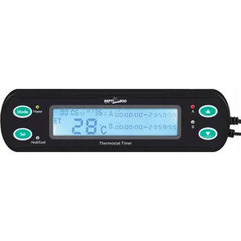 Termostat TERMOSTAT DO TERÁRIA S ČASOVAČEM, DIGITÁLNÍ REGULÁTOR TEPLOTY ALLEGRO