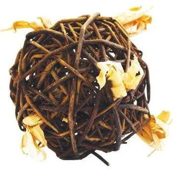 Krmivo pro hlodavce HP pletený míček S 9.5cm