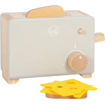 Dětská kuchyňka Small Foot Tasty - Dřevěný toustovač - šedá